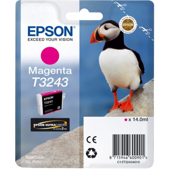 Картридж Epson для SureColor SC-P400 Magenta (C13T32434010)