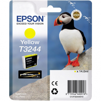 Картридж Epson для SureColor SC-P400 Yellow (C13T32444010)