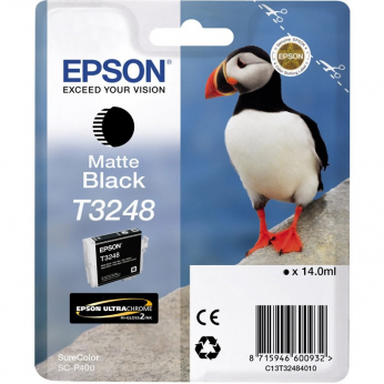 Картридж Epson для SureColor SC-P400 Matte Black (C13T32484010)