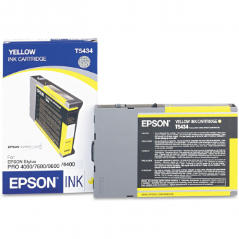 Картридж Epson для Stylus Pro 4000/7600/9600 Yellow (C13T543400)