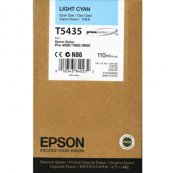 Картридж Epson для Stylus Pro 4000/7600/9600 Light Cyan (C13T543500)