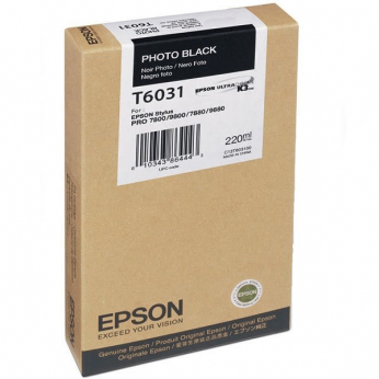 Картридж Epson для Stylus Pro 7800/9800 Black (C13T603100) повышенной емкости