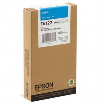 Картридж Epson Stylus Pro 7400/7800/9450 Cyan (C13T612200)