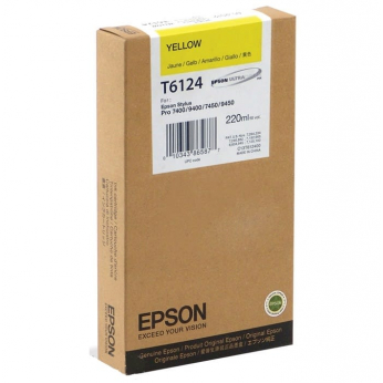 Картридж Epson для Stylus Pro 7400/7800/9450 Yellow (C13T612400) повышенной емкости