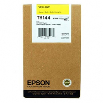 Картридж Epson для Stylus Pro 4400/4450 Yellow (C13T614400) повышенной емкости