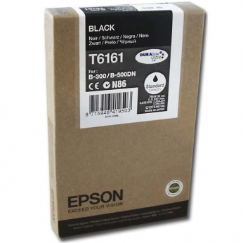 Картридж Epson B-300/B-310N/B-500DN/B-510DN Black (C13T616100)