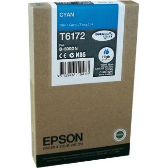 Картридж Epson для B-300/B-310N/B-500DN/B-510DN Cyan (C13T616200)