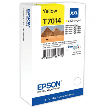 Картридж Epson WorkForce Pro WP-4015DN/WP4515DN Yellow (C13T70144010)