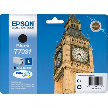 Картридж Epson WorkForce Pro WP-4015DN/WP4515DN Black (C13T70314010)