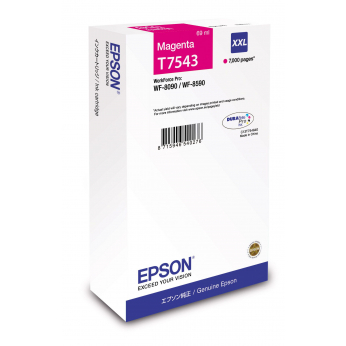 Картридж Epson для WorkForce Pro WF-8090/WF-8590DWF Magenta (C13T754340) экстраповышенной емкости