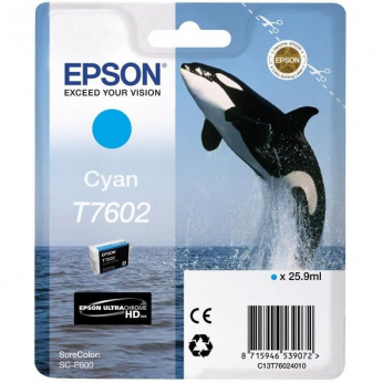 Картридж Epson SureColor SC-P600 Cyan (C13T76024010)
