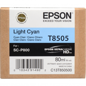 Картридж Epson для SureColor SC-P800 Light Cyan (C13T850500)