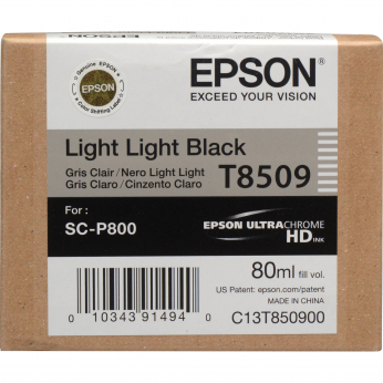 Картридж Epson для SureColor SC-P800 Light Light Black (C13T850900)