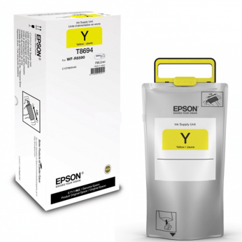 Картридж Epson WorkForce Pro WF-R8590DTWF , XXL Yellow (C13T869440)