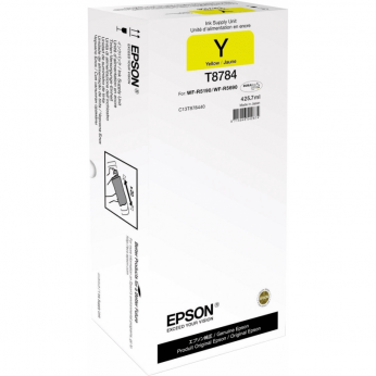 Картридж Epson для WorkForce Pro WF-R5190/5690, XXL Yellow (C13T878440)
