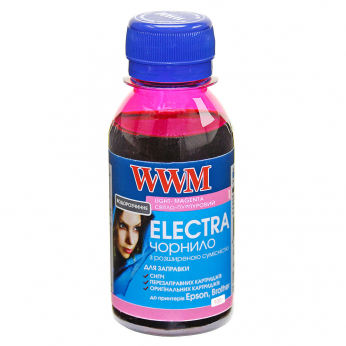 Чорнило WWM ELECTRA для Epson 100г Light Magenta водорозчинне (EU/LM-2)
