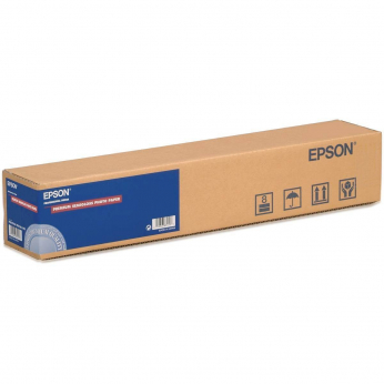 Фотопапір Epson напівГлянсовий для плоттера Premium Semigloss Photo Paper 255Г/м кв, 16", (C13S041743)