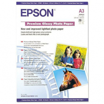 Фотопапір Epson  глянсовий 250г/м кв, A3+, 20л (C13S041316)