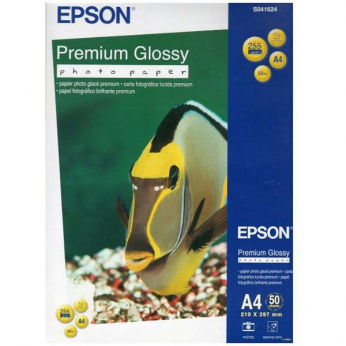Фотобумага Epson глянцевая 255г/м кв, A4, 50л (C13S041624)