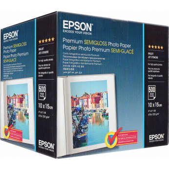 Фотопапір Epson  напівглянсовий 251г/м кв, 10см x 15см, 500арк (C13S042200)