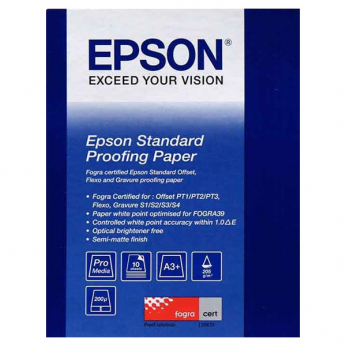 Фотопапір Epson напівГматова Standart Proofing 205Г/м кв, пачка A2, (C13S045006)