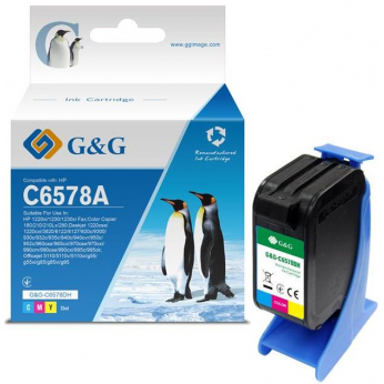 Картридж G&G для HP DJ 930C/950C/970C HP 78 Color G&G-C6578DH