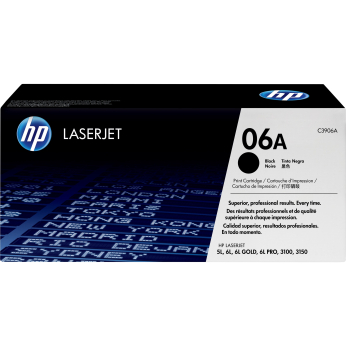 Картридж тонерный HP 06A для LJ 5L/6L 06A 2500 ст. Black (C3906A)