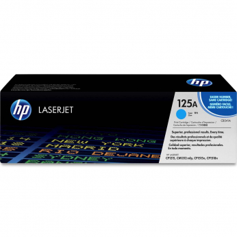 Картридж тон. HP 125A для Color LaserJet CP1215/CP1515/CM1312 1400 ст. Cyan (CB541A)