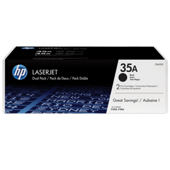 Картридж тонерный HP 35A для LJ P1005/P1006 2x1500 ст. Black (CB435AF) двойная упаковка
