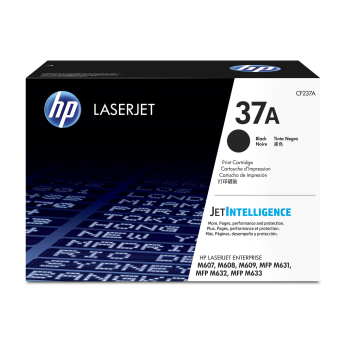 Картридж тонерный HP 37A для LaserJet Enterprise M607/608/609 37A 11000 ст. Black (CF237A)
