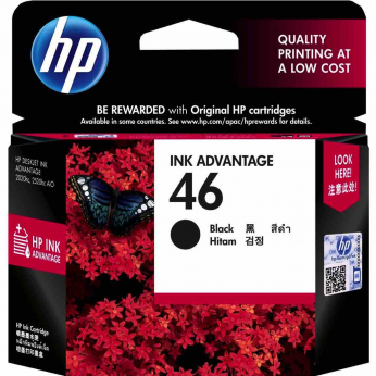 Картридж HP для Deskjet Ink Advantage 2520 HP 46 Black (CZ637AE)