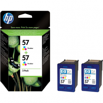 Картридж HP для DJ 5550/PSC 2110/2210 HP 57 Color (C9503AE) двойная упаковка