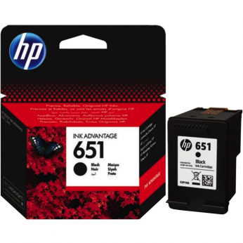 Картридж HP Deskjet 5575, Officejet 202. HP 651 Black (C2P10AE)