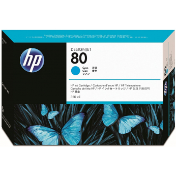 Картридж HP DesignJet 1050/1055 HP 80 Cyan (C4846A)