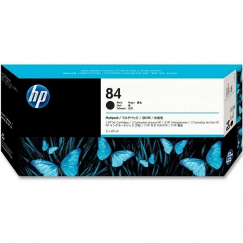 Комплект струйных картриджей HP для DesignJet 30/90/130 series №84 Black (C9430A) 3шт