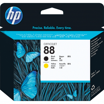 Комплект печатающих головок HP для Officejet Pro K550/K5400/K8600 №88 Black/Yellow (C9381A)