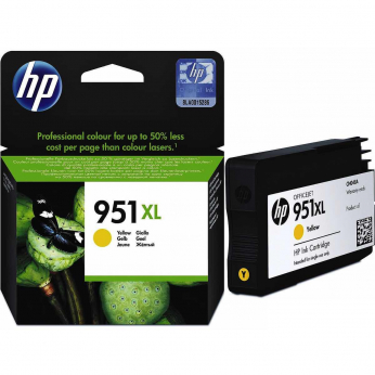 Картридж HP для Officejet Pro 8100 N811a HP 951XL Yellow (CN048AE) повышенной емкости