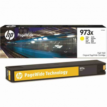 Картридж HP для PageWide Pro 452/477 HP 973X Yellow (F6T83AE)
