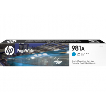 Картридж HP для PageWide Enterprise 586 HP 981A Cyan (J3M68A)