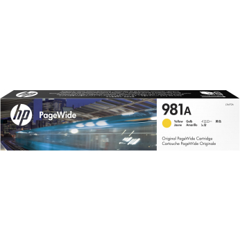 Картридж HP для PageWide Enterprise 586 HP 981A Yellow (J3M70A)