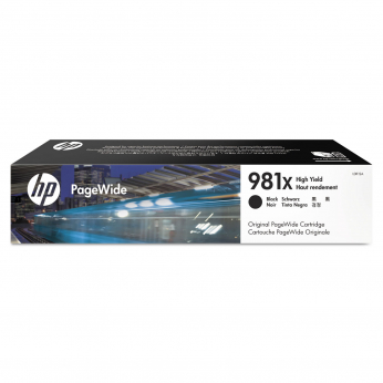 Картридж HP для PageWide Enterprise 586 HP 981X Black (L0R12A) повышенной емкости