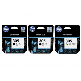 Комплект струйных картриджей HP для DJ 2320/2710/2720/4120 , HP 305  Black2/Color (Set305BBC)
