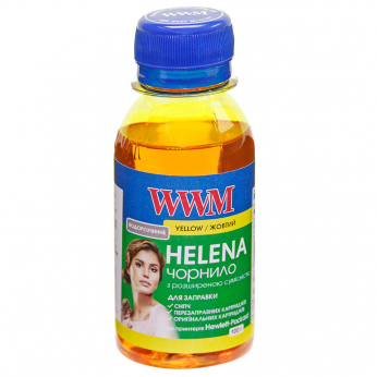 Чорнило WWM HELENA для HP 100г Yellow водорозчинне (HU/Y-2)