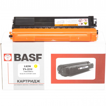 Картридж тон. BASF для Brother HL-L8250/MFC-L8650 аналог TN321Y Yellow ( 1500 ст.) (BASF-KT-L8250Y)