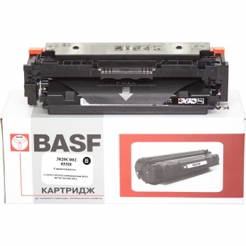 Картридж тонерный BASF для Canon MF-742Cdw аналог Canon 055H Black (BASF-KT-3020C002-WOC) без чипа
