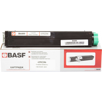 Картридж тон. BASF для OKI B4400/4600 аналог 43502306 Black ( 3000 ст.) (BASF-KT-43502306)