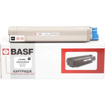 Картридж тонерный BASF для OKI C810 аналог 44059120/44059108 Black (BASF-KT-C810K)
