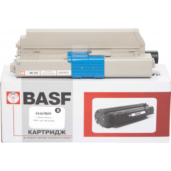 Картридж тон. BASF для OKI C310/330/510/530 аналог 44469809 Black ( 3500 ст.) (BASF-KT-MC352-44469809)