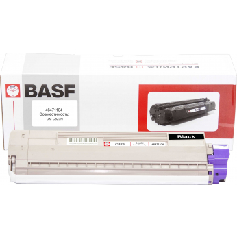 Картридж тонерный BASF для OKI C823/833/843dn аналог 46471104 Black (BASF-KT-46471104)