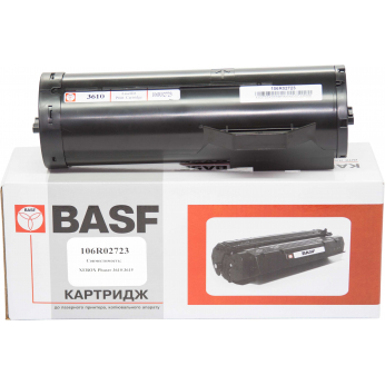 Картридж тон. BASF для Xerox Phaser 3610, WC3615 аналог 106R02723 Black ( 14100 ст.) (BASF-KT-106R02723)